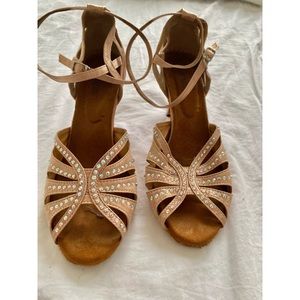 TT Dancewear Sparkle Heeled Ballroom Dancing Heels